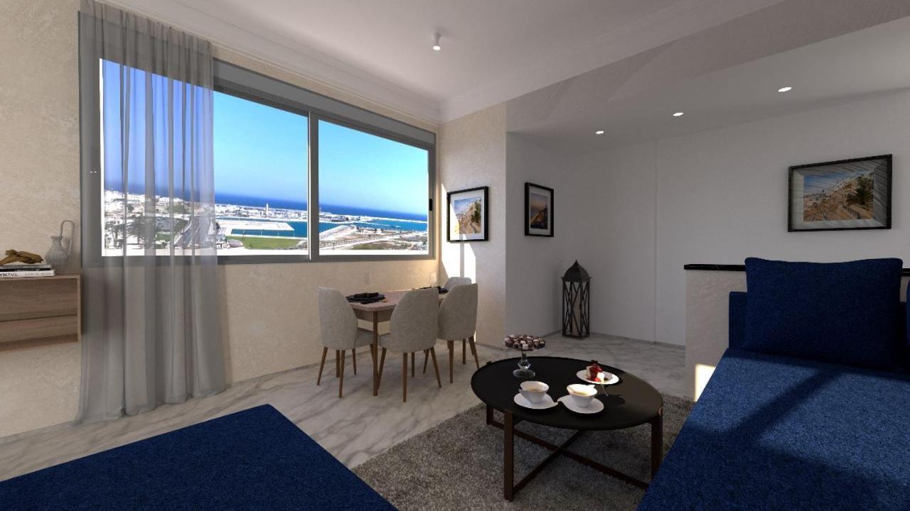 Appartement De Prestige, Vue Kasbah, Mer Et Vieux Port Tanger Buitenkant foto