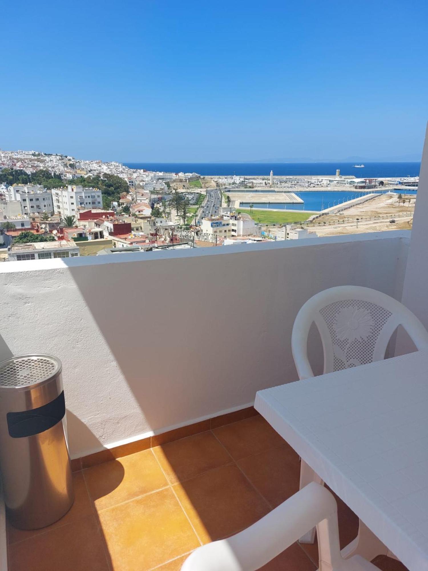 Appartement De Prestige, Vue Kasbah, Mer Et Vieux Port Tanger Buitenkant foto